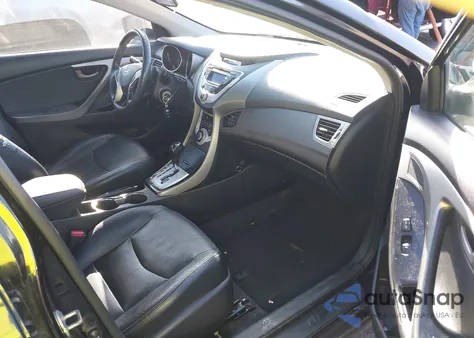 2012 Hyundai Elantra Limited (Ulsan Plant) from USA, damaged, VIN KMHDH4AE2CU283280